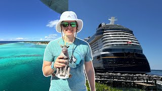 Castaway Cay  Day 3 On The Disney Wish [upl. by Imailiv808]