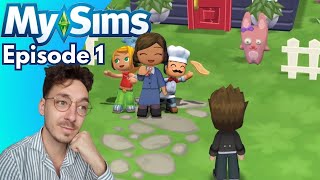 Ep1  Bienvenue dans notre nouvelle ville  MySims [upl. by Laval599]