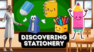 Discovering Stationery Pencil Eraser and More [upl. by Akkeber]