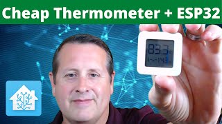 Use this CHEAP Xiaomi thermometer with an ESP32 and Home Assistant [upl. by Hermine478]