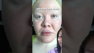 Albinism lash color match challenge eyemakeup [upl. by Benson]