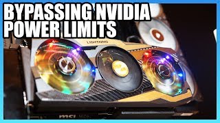 MSI RTX 2080 Ti Lightning Power Limit Bypass amp Cooler  CES 2019 [upl. by Inattyrb]