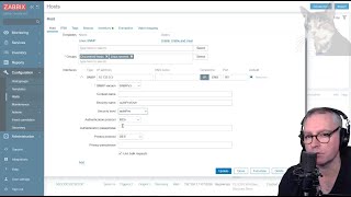 Configure an SNMPv3 Host in Zabbix 6 LTS [upl. by Purdy405]