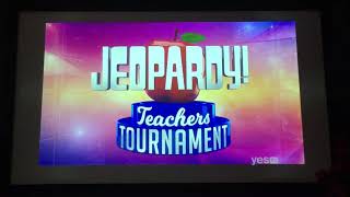 Jeopardy Teacher’s Tournament 2018 Quarterfinal Day 5 Intro amp Daily Double 1  August 31 2018 [upl. by Iinde794]