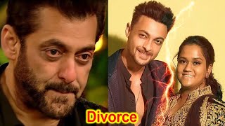 Salman Khan Sister Arpita Khan Divorce and Aayush Sharma Statement [upl. by Herbert]