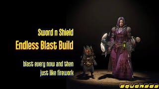 MHW Sword and Shield  Endless Blast Build [upl. by Ettenuj364]