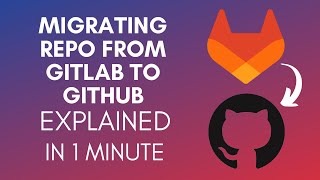 How To Migrate Repo From GitLab To GitHub 2024 [upl. by Aneela]