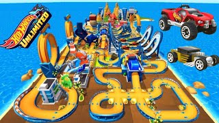 Race win and enjoy the ultimate thrill on my Hot Wheels Unlimited track [upl. by Lehmann]