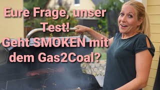 Smoken mit Chunks im Gas2Coal [upl. by Wagshul125]