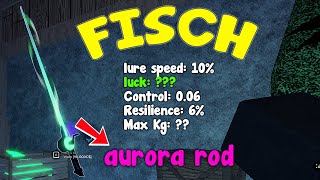 HOW TO GET THE NEW AURORA ROD IN FISCH UPDATE ROBLOX [upl. by Eelyma]