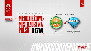 AK Komorów  Oknoplast Interbud SKKM Kraków Finał MMP U17M o 7 miejsce [upl. by Aivatnuahs615]