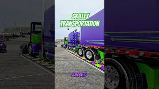 Skillex Transportation Stars Stripes and White Lines Truck Show [upl. by Margo882]