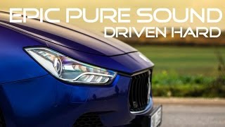 Maserati Ghibli S PURE SOUND Driven REALLY HARD [upl. by Kylila]