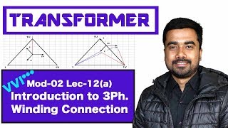 Mod02 Lec12a Introduction to Three Phase Winding Connection  Electrical Machine [upl. by Sido]