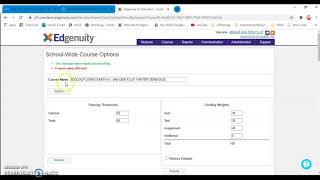 Setting Up An Edgenuity Class  EXPLAINED [upl. by Boylston803]