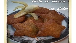 RECETA DE TORTA DE BANANA PASO A PASO  SIN GLUTEN  SIN TACC [upl. by Trebleht923]