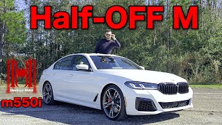 2023 BMW m550i is it an M HalfOff All Specs Test Drive [upl. by Sirraj]