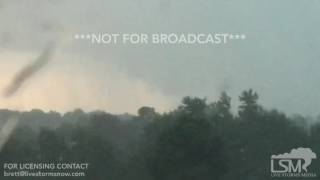 07222017 Fredericksburg VA  Funnel Cloud and Supercell Over the City [upl. by Samuela]