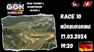 GGN GT3 Season 3 Nürburgring Race 10  Raceroom Racing Experience [upl. by Zelde]