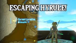 Breaking OUTSIDE of Hyrule  Zelda Tears of the Kingdom [upl. by Burg219]