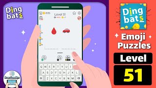 Dingbats Emoji Puzzles Level 51 Walkthrough [upl. by Karissa]