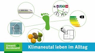 UBAErklärfilm Klimaneutral leben im Alltag [upl. by Sirdna640]