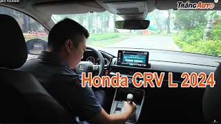 Video nên xem trước khi xuống cọc Honda CRV L 2024 [upl. by Akoyn]