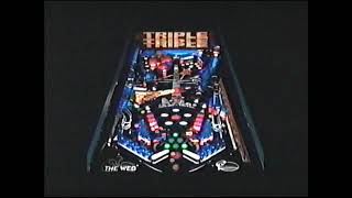 VHS Pro Pinball The Web Pinball Table Gameplay VCR 1996 43 Retro [upl. by Gyimah390]