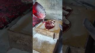 Molten Metal Artistry Where Heat Meets Beauty ytshorts fy [upl. by Athenian]