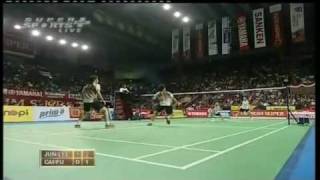 Lee YDJung JS vs Cai YFu H 35 2009 Badminton Indonesia Open MD Final [upl. by Hurd]