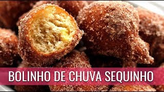 BOLINHO DE CHUVA SEQUINHO COM BANANA FÁCIL COM ÁGUA [upl. by Wahlstrom]