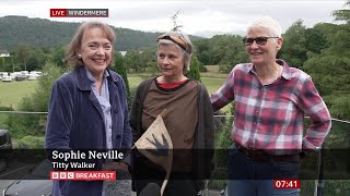 Sophie Neville Suzanna Hamilton Kit Seymour Swallows amp Amazons On BBC Breakfast 30062024 [upl. by Joappa]