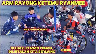 OBROLAN JOKI TOP ARM RAYONG THAILAND DAN RYANMEE INDONESIA BERUJUNG LEPAS DI LINTASAN [upl. by Akaenahs]