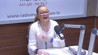 Comer doces Esgotamento Homens calados Monica Buonfiglio Rádio Mundial 25 11 2018 [upl. by Elwood182]