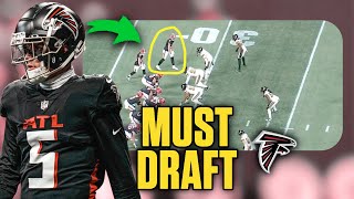 Why You Need to Draft Drake London in 2024 Fantasy Football Film Breakdown [upl. by Pylle694]