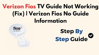 Verizon Fios TV Guide Not Working Fix  Verizon Fios No Guide Information [upl. by Moth]