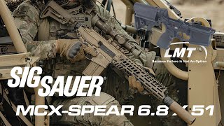 The SIG Sauer SPEAR XM7 MCX Spear 68 x 51 Civilian Rifle amp LMT MarsLS AR15 PDW Complete Lower [upl. by Aihsar]