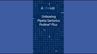 Unboxing Pipeta Sartorius Proline Plus [upl. by Noyes]