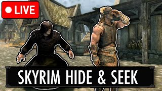 🔴 SKYRIM HIDE AND SEEK WITH DunderHeads 🔴 [upl. by Saudra]