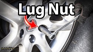 How to Remove a Stuck Lug Nut on Your Car [upl. by Narik]