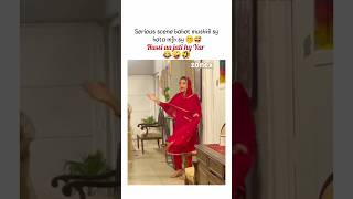 Kaffara BTS scene 😂🤭 Laiba Khan on kaffara set shorts youtubeshorts viral viralshorts [upl. by Oilut618]