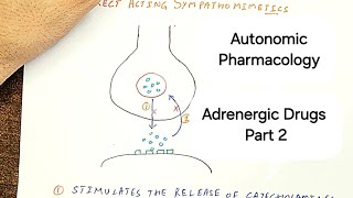 The Ultimate Guide to Adrenergic Drugs  part 2  Sympathomimetics [upl. by Ahtenek]