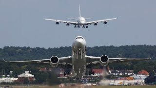 DESPEGUE Y ATERRIZAJE de aviones ✅ comerciales [upl. by Fogg]