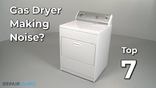 Top Reasons Gas Dryer Is Making Noise — Dryer Troubleshooting [upl. by Osi172]