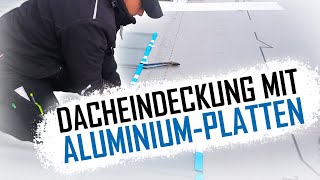 Dachdecker  Dacheindeckung mit PREFA Dachplatten aus Aluminium [upl. by Acherman]