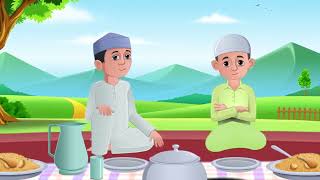 KHAANA KHAANE KI DUA ISLAMI CARTOONS FOR KIDS CARTOON 2024 [upl. by Jd]