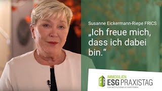 Susanne EickermannRiepe FRICS ESG Praxistag 2024  EventSummary [upl. by Dillon550]