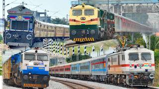 LHB Hubli Rameswaram Express amp Summer Special Trains  Indian Railways  Train Videos [upl. by Enilrae]