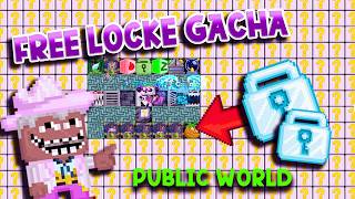 PUBLIC WORLD WITH LOCKE BOXES INSANE PROFIT  Growtopia [upl. by Akcinehs]