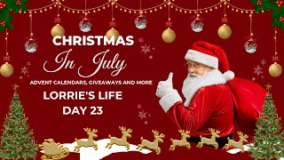 Welcome to Christmas in July day 23 Advent calendars  giveaways product reviews and much more [upl. by Artiek]